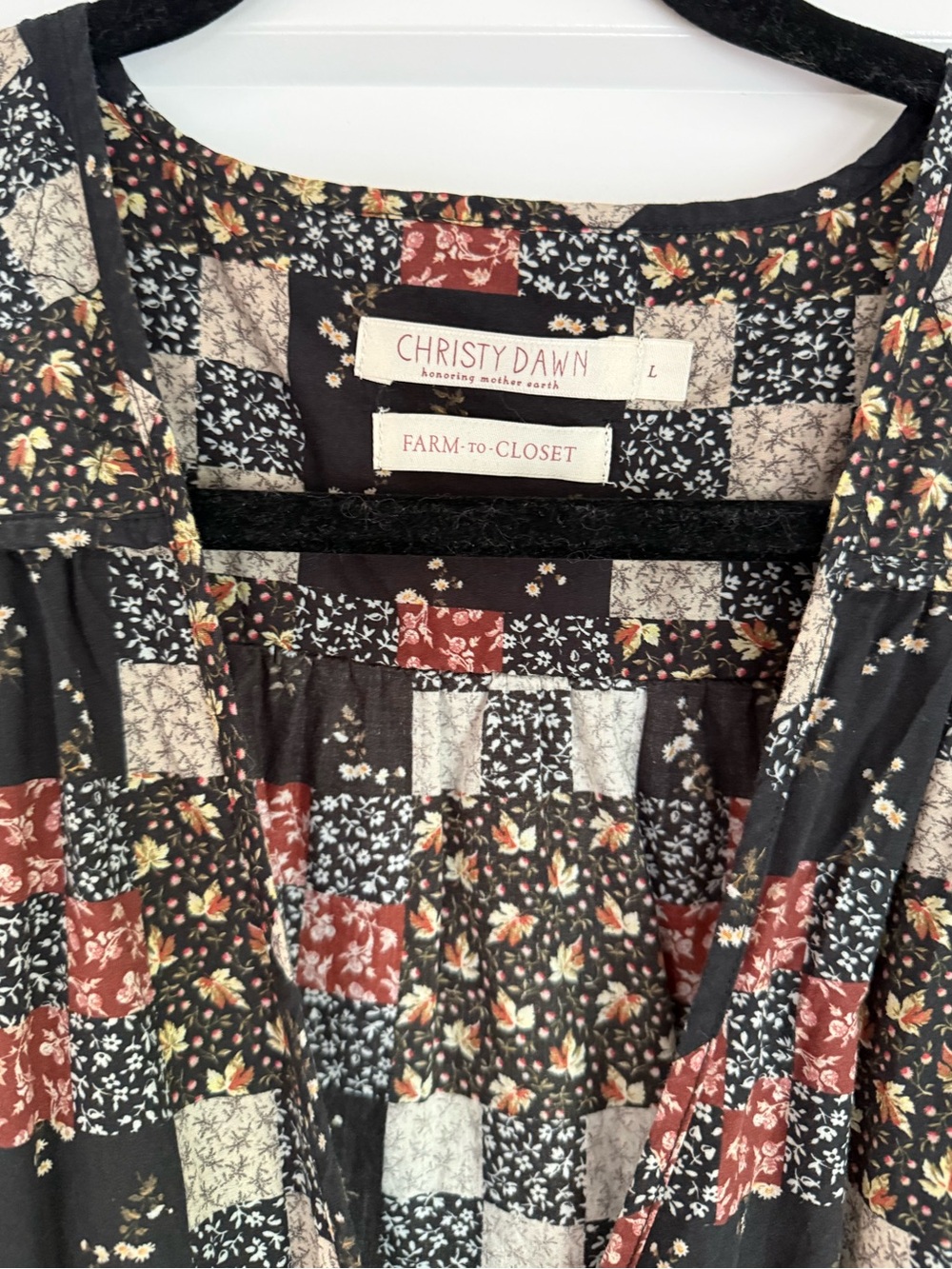 Dawn Dress Harvest Patchwork large - Picture 2 of 4